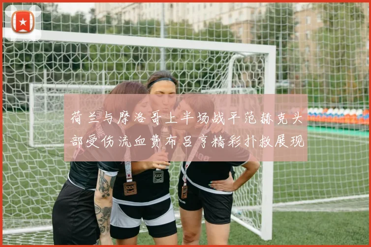 荷兰与摩洛哥上半场战平范赫克头部受伤流血费布吕亨精彩扑救展现实力